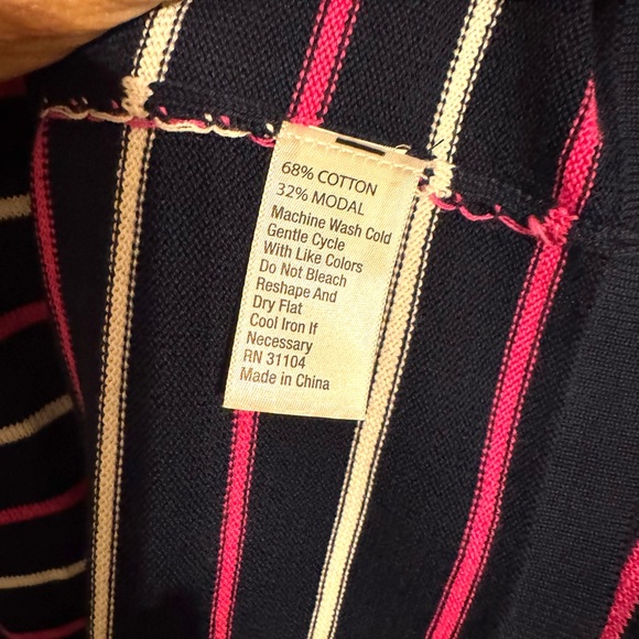 KIM ROGERS PRISTINE  COTTON/MODAL SWEATER  LARGE     #U - Picture 6 of 7